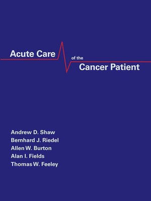 cover image of Acute Care of the Cancer Patient